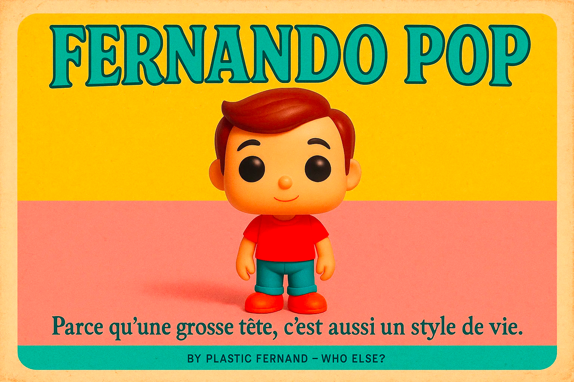 Fernando Pop, figurine Plastic Fernand
