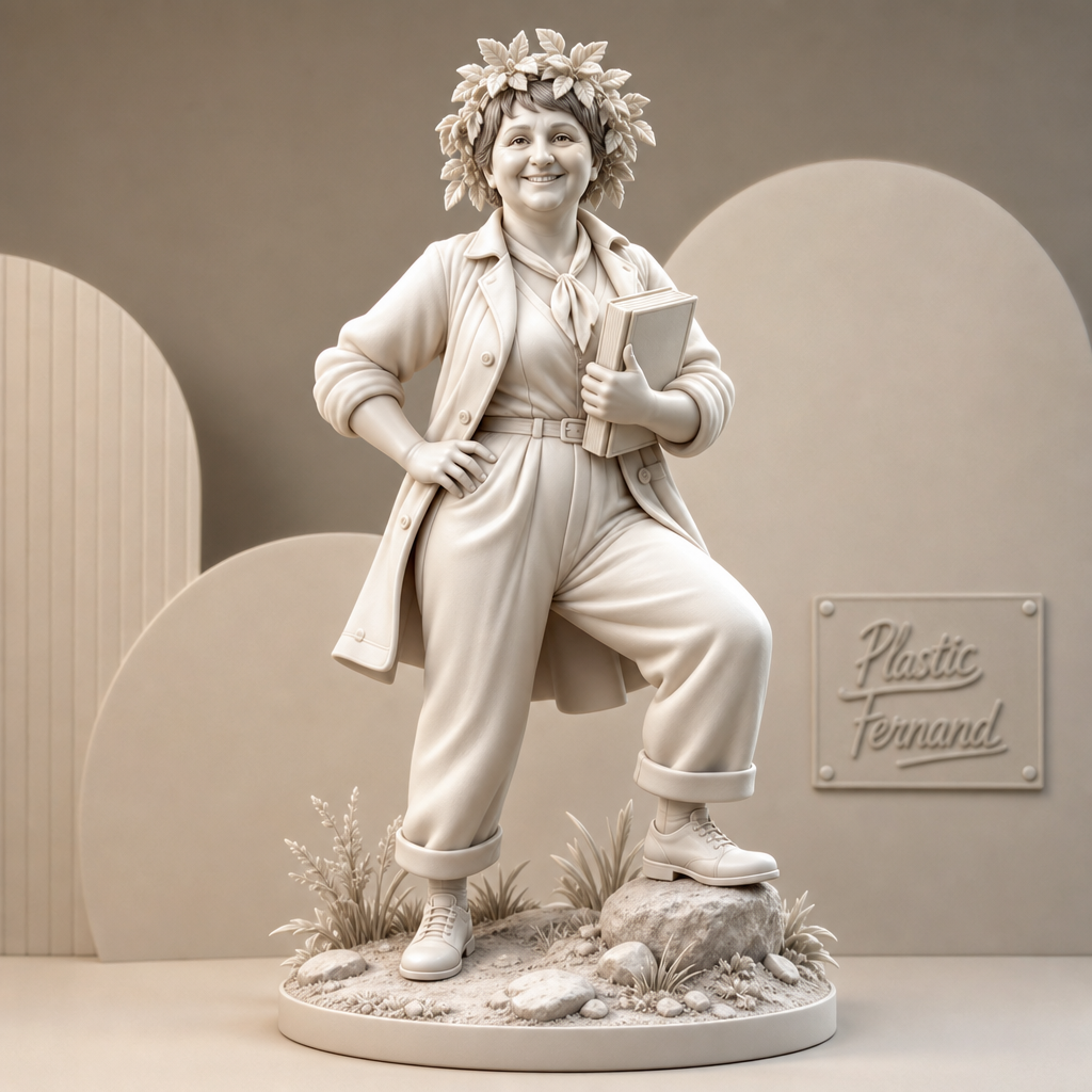 Figurine imaginée : Nova à Ressorts