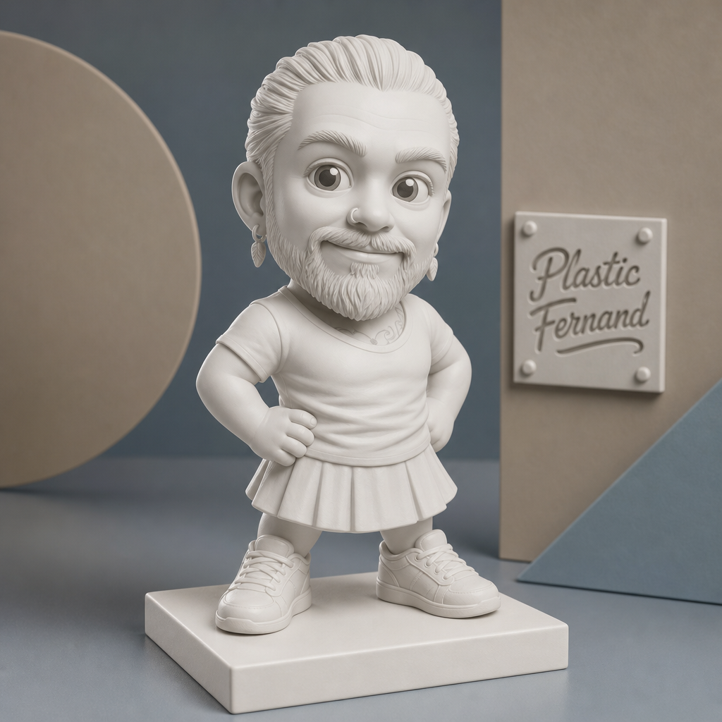Figurine imaginée : Pixel des Nuages